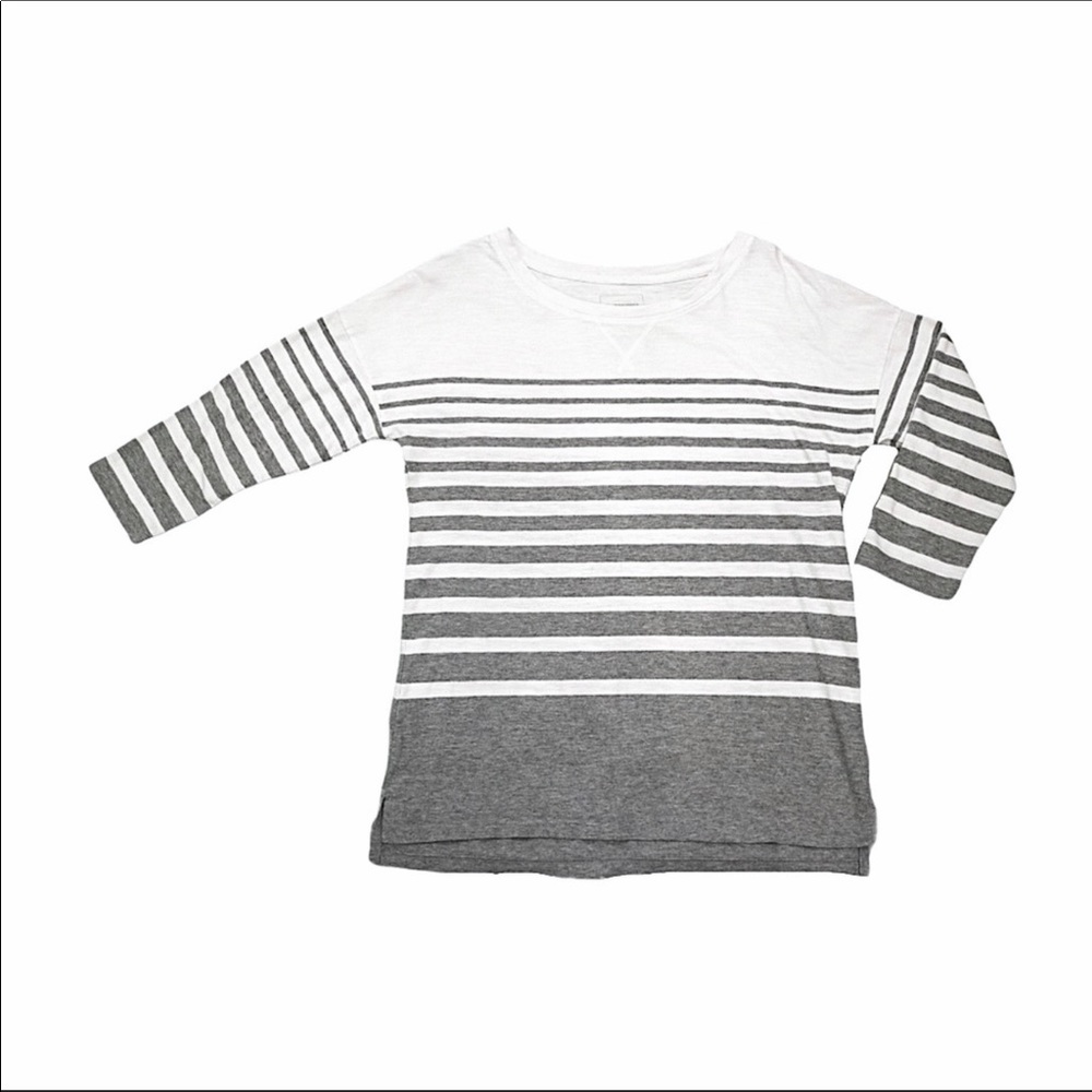 Sonoma 3/4 sleeve striped shirt (Size S)